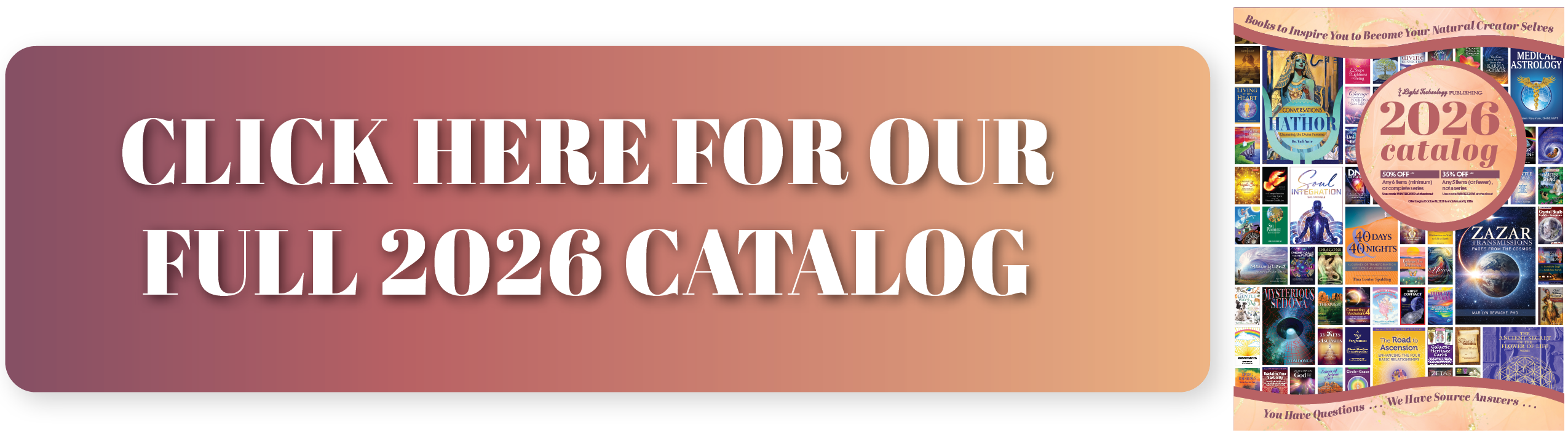 Click here for our complete 24-page Catalog