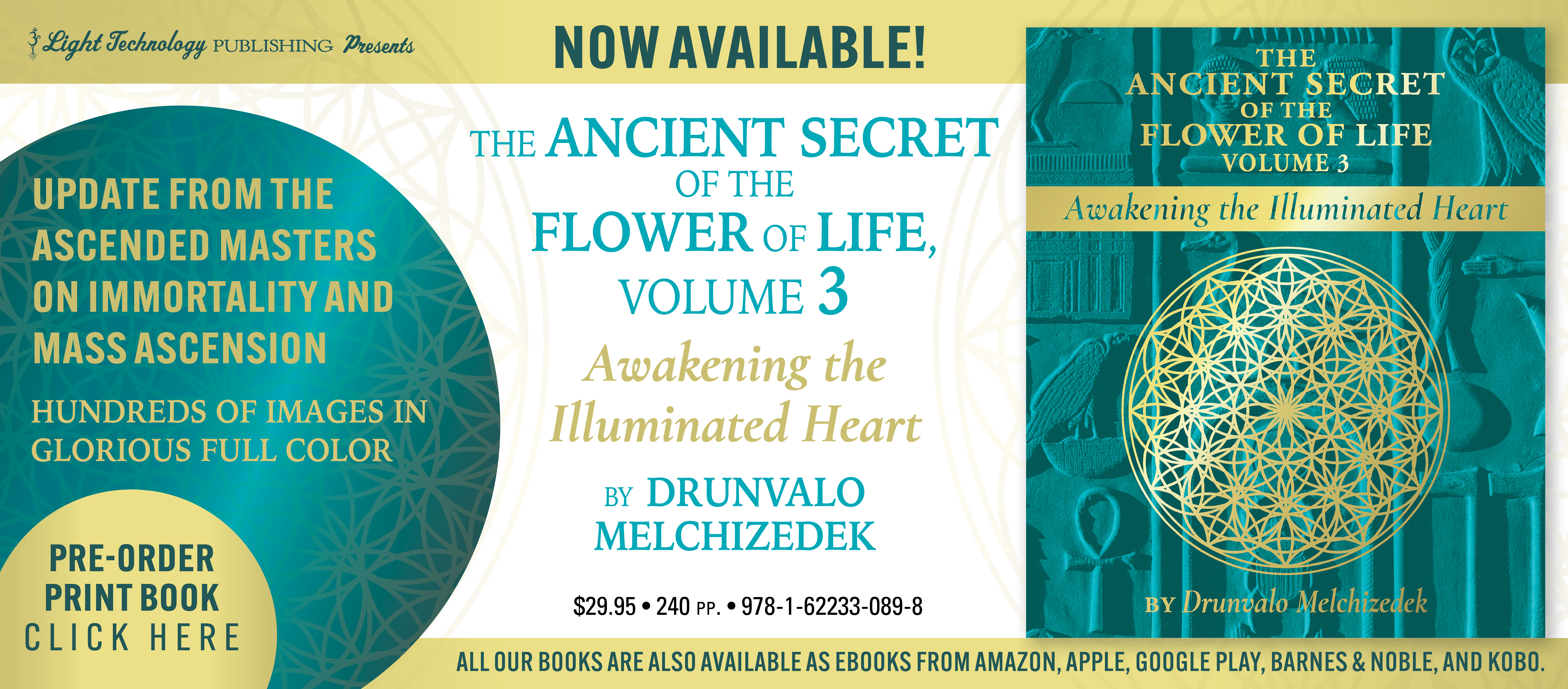 Flower of Life volume three now available
